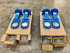 Chainwheel Knife Valves